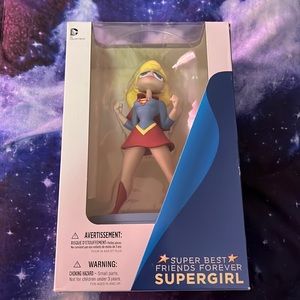 New in Box. DC Super Best Friends Forever Supergirl Storage Box Figure